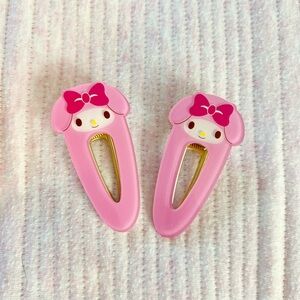 My Melody Sanrio Hair Clips